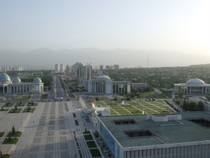 Downtown Ashgabat - countrybagging.com